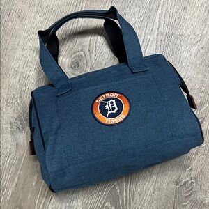 Detroit Tigers Navy Blue Canvas Tote Bag